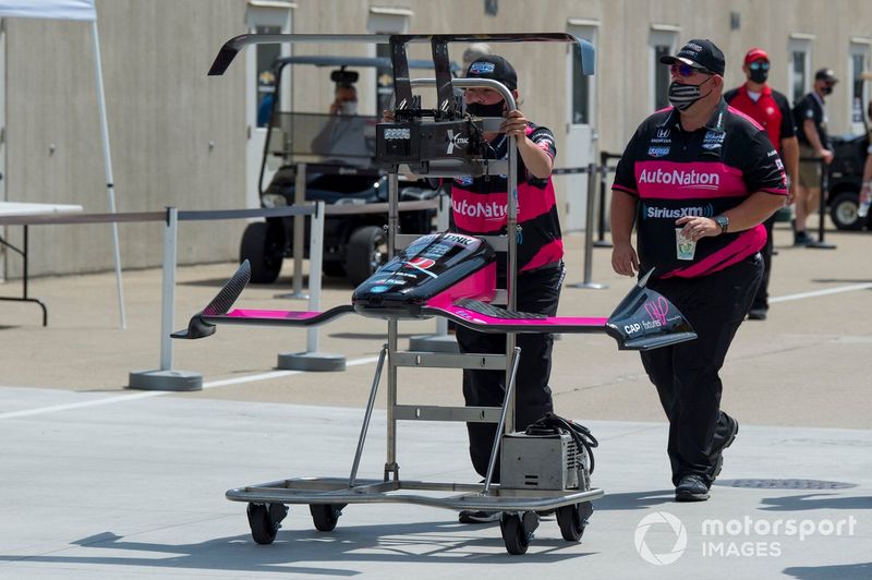 Helio Castroneves, Meyer Shank Racing Honda