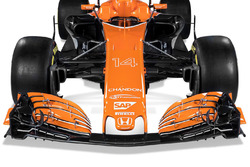 L'aileron avant de la McLaren MCL32