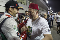 Mehdi Bennani, Sébastien Loeb Racing, Citroën C-Elysée WTCC avec Yves Matton, Directeur de Citroën Motorsport
