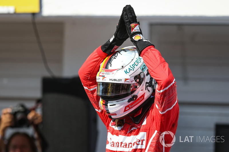 Переможець Себастьян Феттель, Ferrari