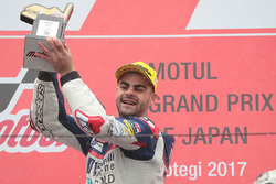 Podium: racewinnaar Romano Fenati, Snipers Team