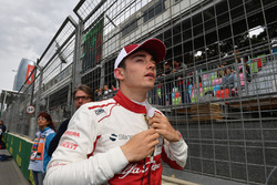 Charles Leclerc, Sauber on the grid on the grid