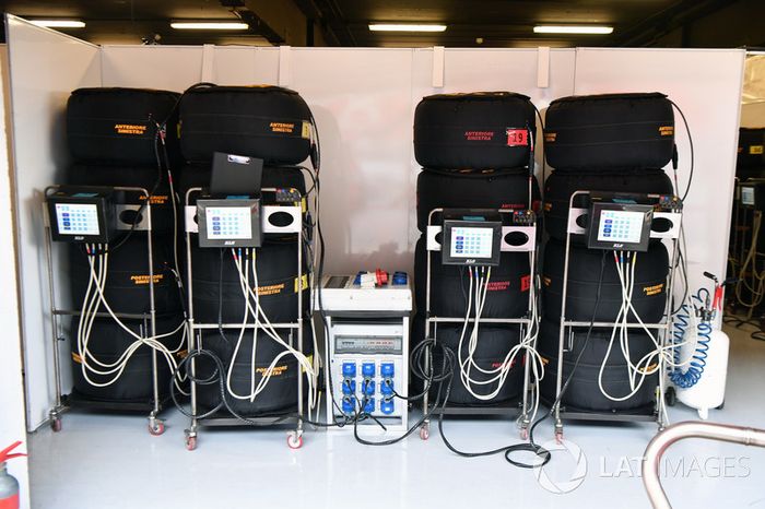 Calentadores de neumáticos