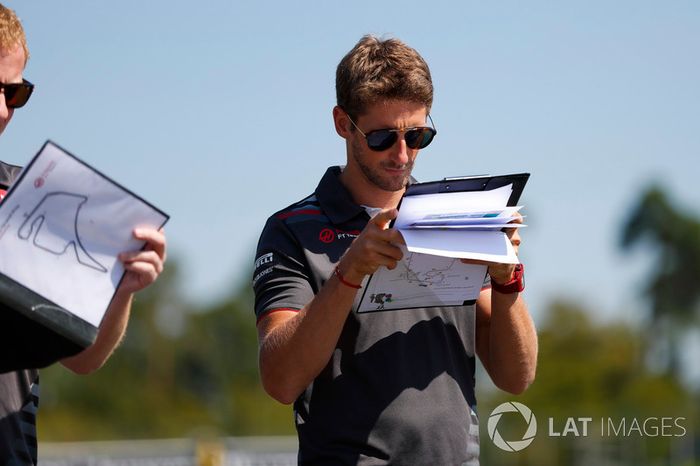 Romain Grosjean, Haas F1 Team, recorre la pista