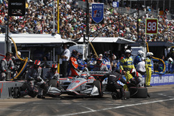 Will Power, Team Penske Chevrolet, pit stop