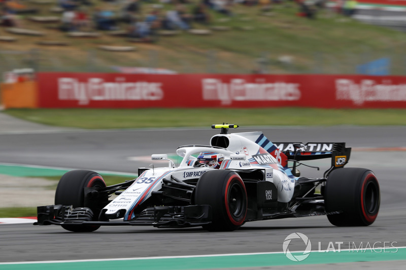 19: Sergey Sirotkin, Williams FW41, 1'19.695 (inc 3-place grid penalty)