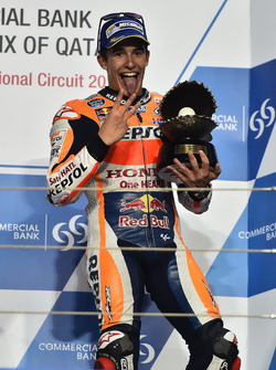 Podio: terzo Marc Marquez, Repsol Honda Team, Honda