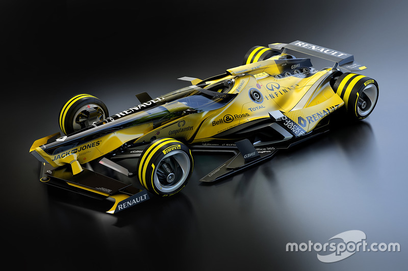 Renault F1 Team 2030 fantezi tasarım