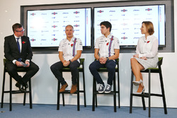 David Croft, Sky Sports Commentator, Valtteri Bottas, Lance Stroll, Claire Williams, Williams Deputy