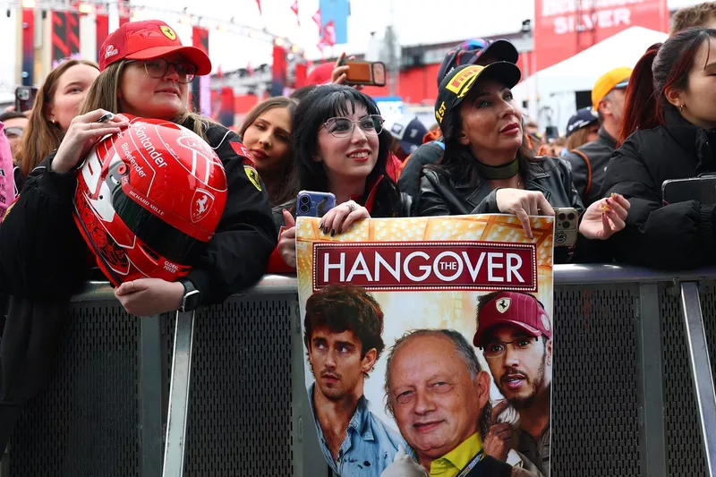Les fans de Ferrari