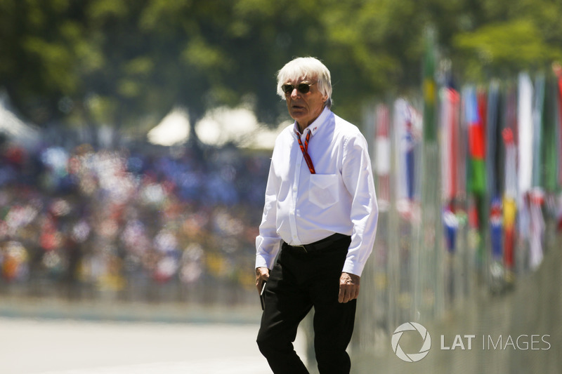 Bernie Ecclestone, presidente emérito de la Fórmula 1