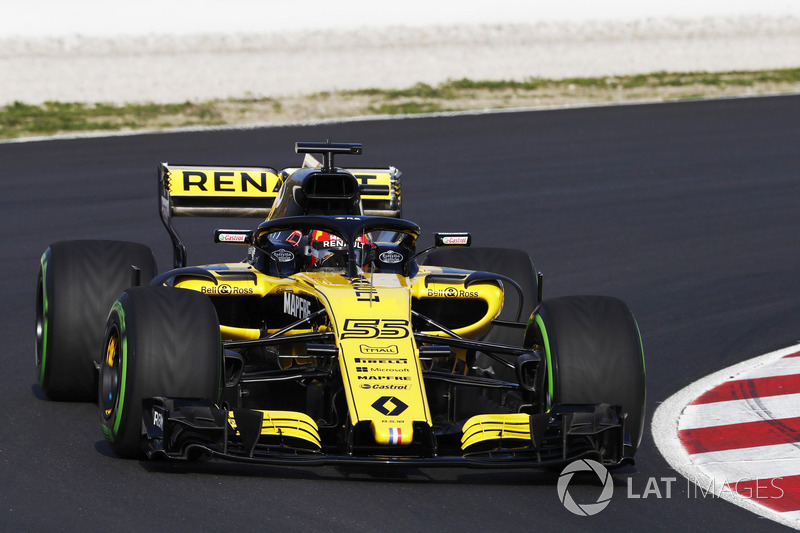 Карлос Сайнс-мл., Renault Sport F1 Team RS18