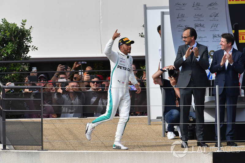 Winnaar Lewis Hamilton