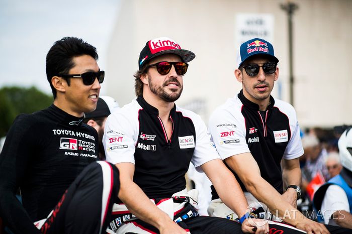 #8 Toyota Gazoo Racing Toyota TS050: Sébastien Buemi, Kazuki Nakajima, Fernando Alonso