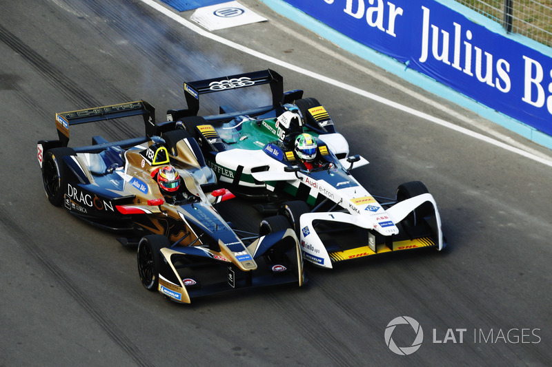 Jean-Eric Vergne, Techeetah, Renault Z.E. 17, Lucas Di Grassi, Audi Sport ABT Schaeffler, Audi e-tron FE04