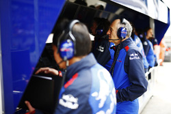 Franz Tost, Team Principal, Toro Rosso, al muretto box