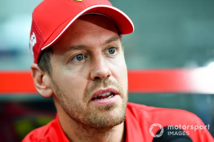 Sebastian Vettel, Ferrari parla ai media