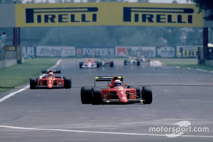 7. Mansell vs Berger (Mexico 1990)