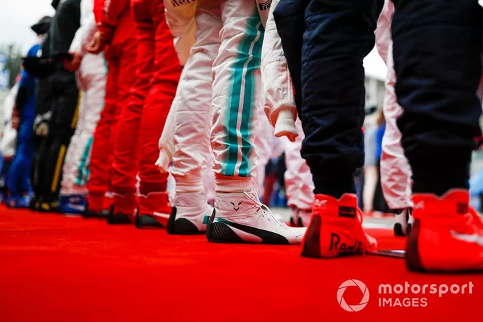 Botas de los pilotos