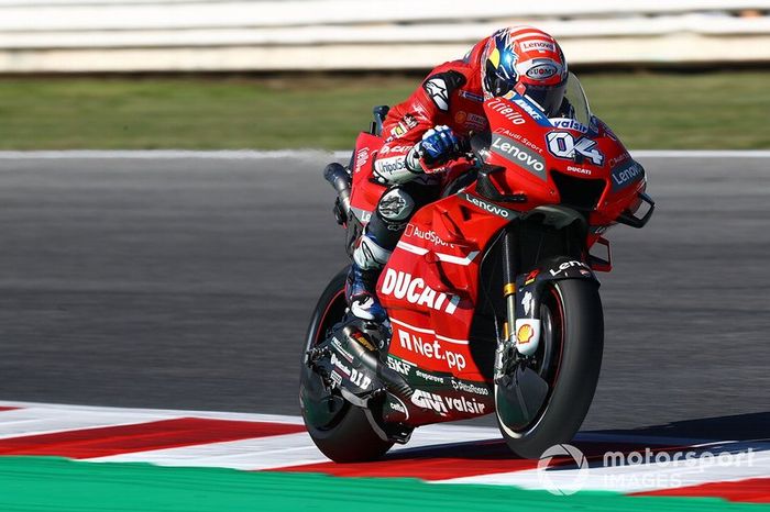 Andrea Dovizioso, Ducati Team - 4 caídas