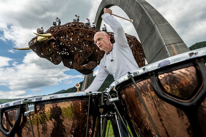 El espectáculo de Percussive Planet Ensemble