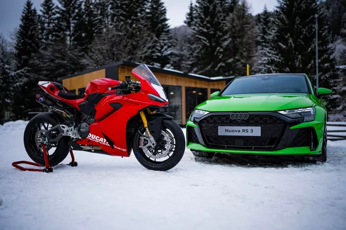 Champions On Track with Marc Marquez and Francesco Bagnaia, Ducati Team