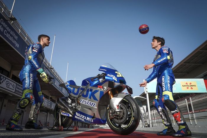 Joan Mir, Suzuki y Pedri González, Futbolista del FC Barcelona 