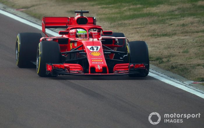 Mick Schumacher, Ferrari SF71H
