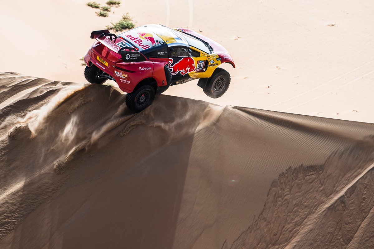 Sébastien Loeb a impressionné dans les dunes.