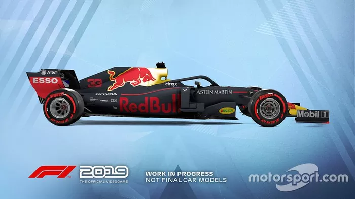 Livrée Red Bull Racing dans F1 2019