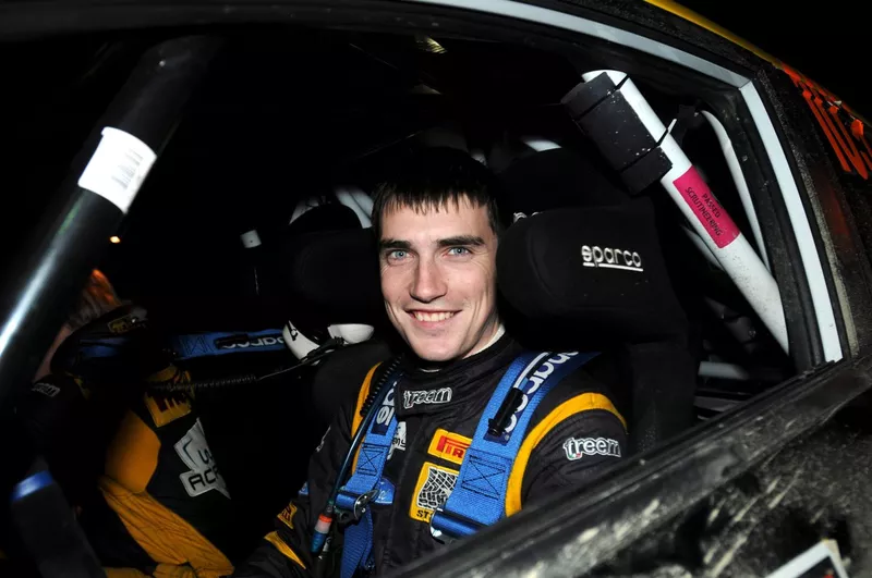 Craig Breen, Ford Fiesta R2, campeón de la WRC Academy
