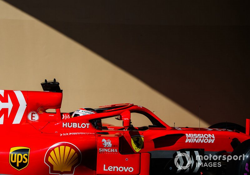 Ada yang berbeda dibanding tes-tes sebelumnya bersama Ferrari?