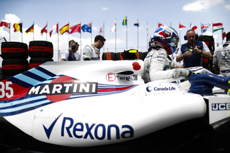 Sergey Sirotkin, Williams FW41, on the grid