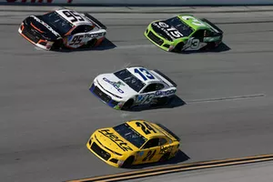 William Byron, Hendrick Motorsports, Chevrolet Camaro Hertz Regan Smith, Leavine Family Racing, Chevrolet Camaro Procore Ty Dillon, Germain Racing, Chevrolet Camaro GEICO