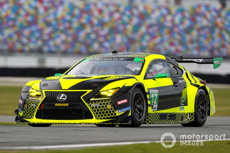 #12 AIM Vasser Sullivan Lexus RC F GT3, GTD: Frank Montecalvo, Townsend Bell, Aaron Telitz, Jeff Segal