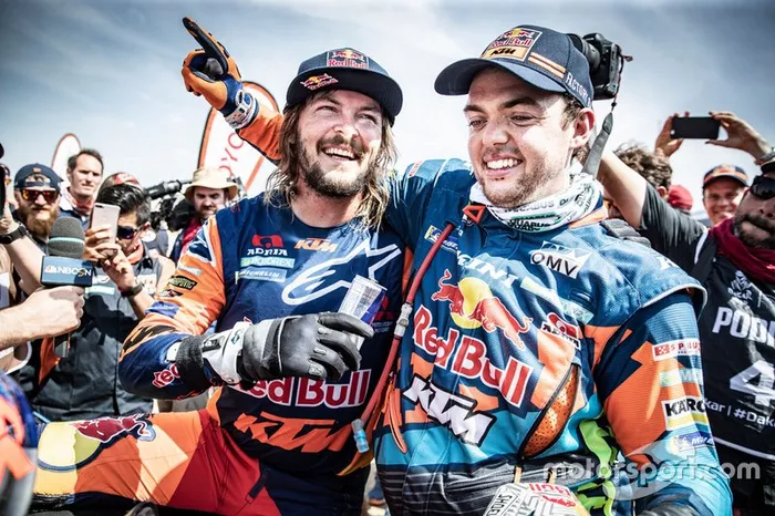 Los ganadores de KTM