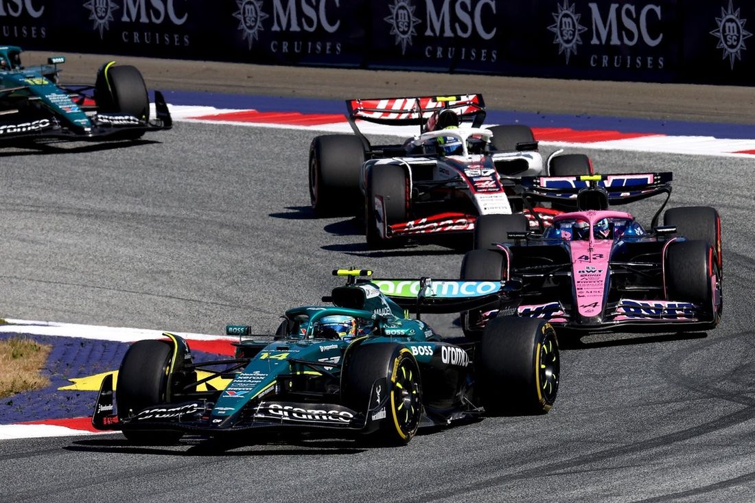 Fernando Alonso, Aston Martin Racing, Franco Colapinto, Alpine