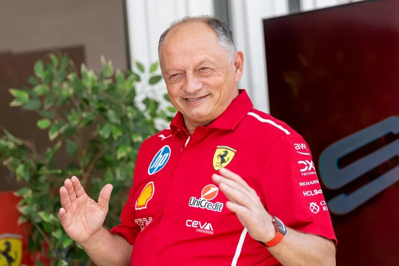 Fred Vasseur, directeur de l'équipe Ferrari