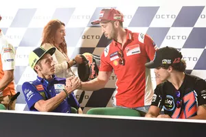 Valentino Rossi, Yamaha Factory Racing, Andrea Dovizioso, Ducati Team