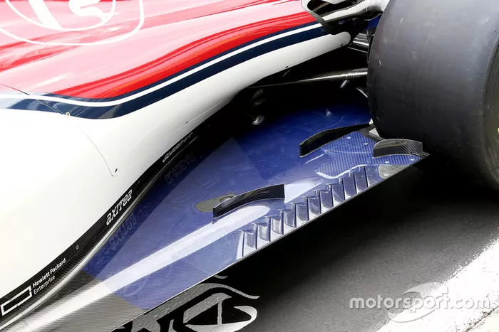 Suelo del Sauber C37