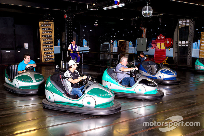 Sergio Pérez, Sahara Force India F1 visita Luna Park