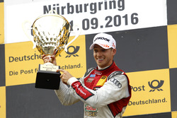 Podium: Sieger Edoardo Mortara, Audi Sport Team Abt Sportsline, Audi RS 5 DTM
