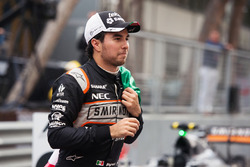 Серхіо Перес, Sahara Force India F1 святкує своє третє місце на подіумі