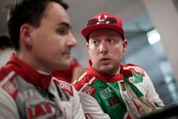 Norbert Michelisz, Honda Racing Team JAS, Honda Civic WTCC y Rob Huff, Honda Racing Team JAS, Honda 