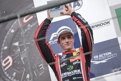 Podio: il secondo classificato Joel Eriksson, Motopark Dallara F317 - Volkswagen