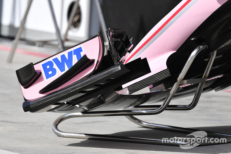 Force India VJM10 front wing detail