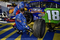 Race winner Kyle Busch, Joe Gibbs Racing Toyota