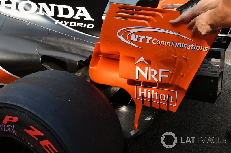 McLaren MCL32: Heckflügel