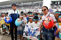 Lance Stroll, Williams en Felipe Massa, Williams met jonge fans