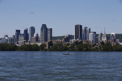 The Montreal skyline